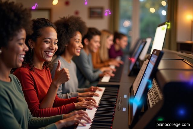 Community Building in Online Piano Courses: Fostering Support Networks